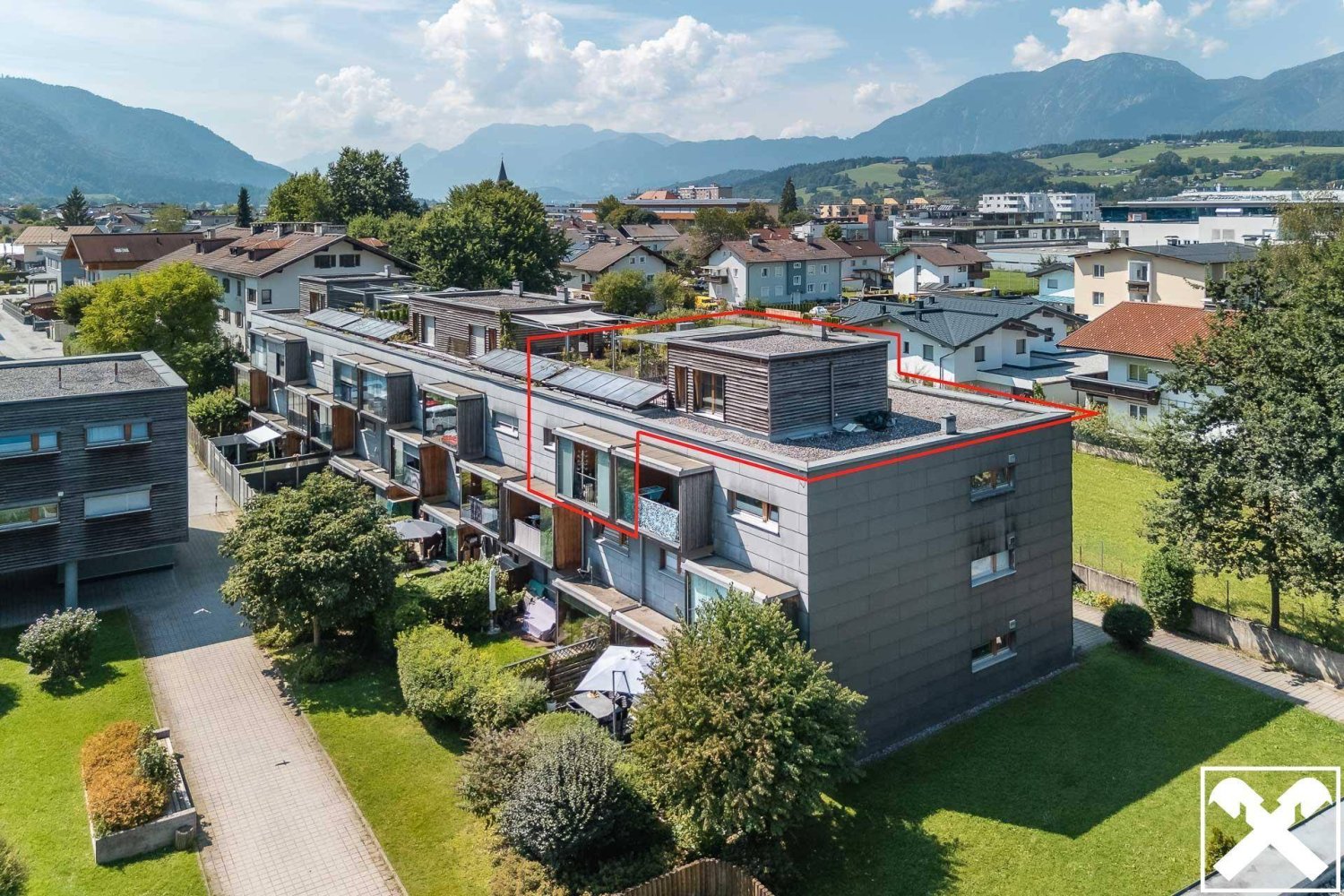 Квартира с 2 спальнями в Вёргль, Австрия № 241054