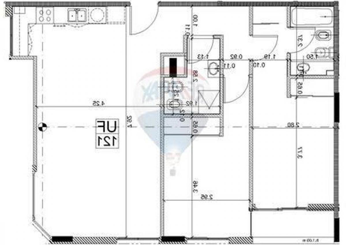 2 Schlafzimmer Wohnung in Buenos Aires, Argentina, Nr. 72258