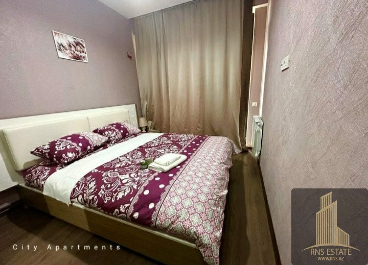 2 غرف نوم شقة في Khatay, Azerbaijan رقم 2205