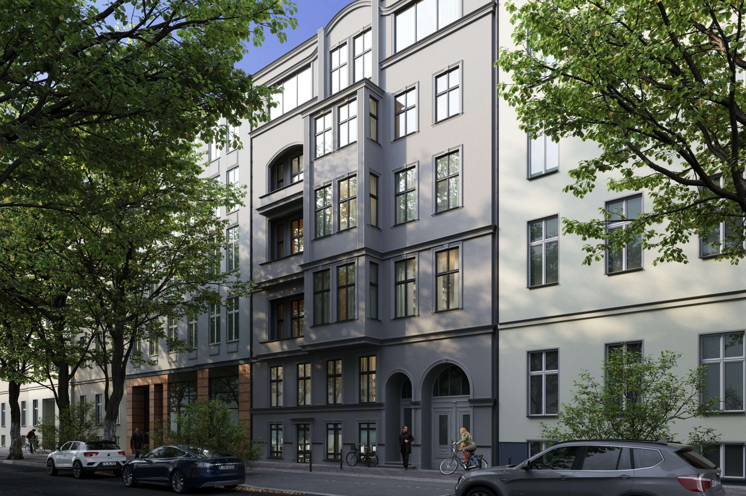 3 غرف نوم شقة في Kreuzberg, Germany رقم 69585