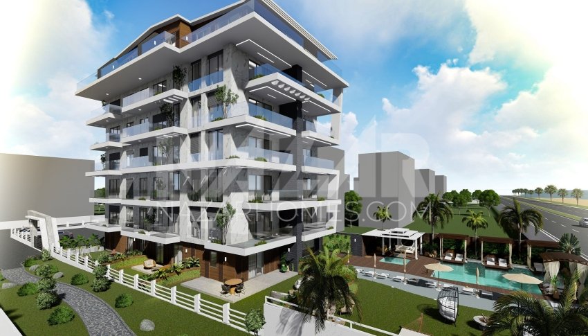 Appartement 2+1 à Alanya, Turkey No. 14459