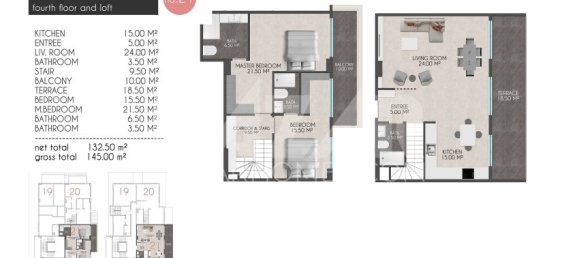 Wohnung 2+1 in Alanya, Turkey, Nr. 14459 18