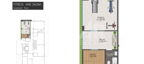 Wohnung 2+1 in Alanya, Turkey, Nr. 14459 19