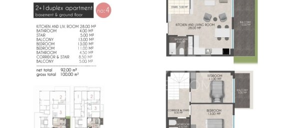 Wohnung 2+1 in Alanya, Turkey, Nr. 14459 12