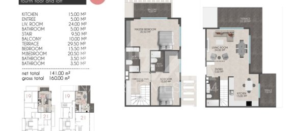 Wohnung 2+1 in Alanya, Turkey, Nr. 14459 17