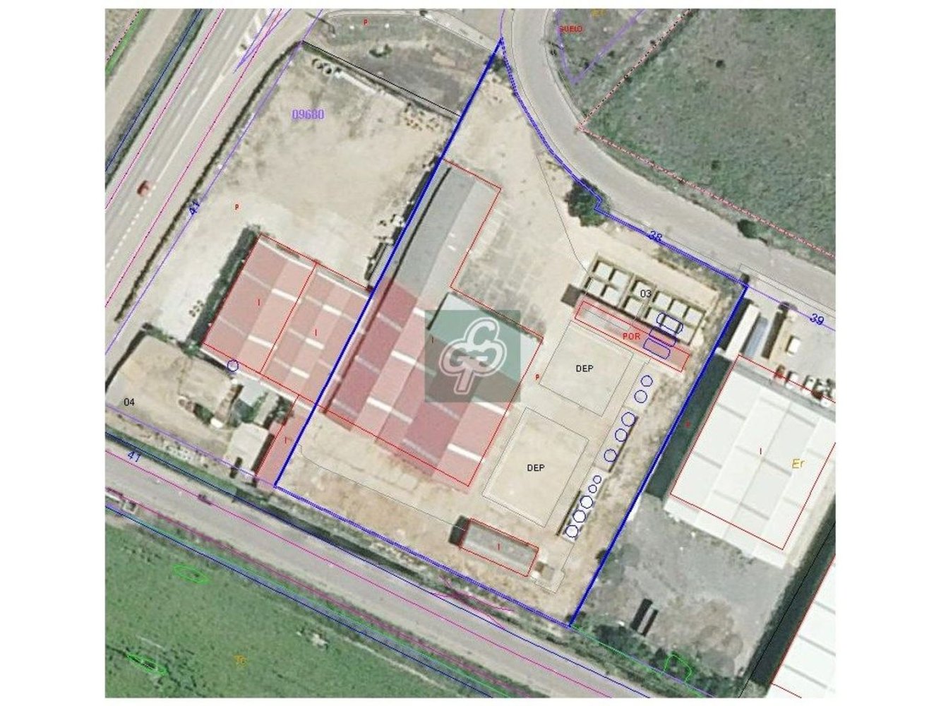  مستودع في San Cristobal de Entrevinas, Spain 2233متر مربع رقم 83821