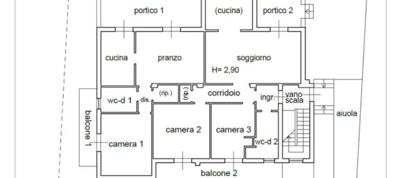 7 rooms House in Palermo, Italy No. 219794 20