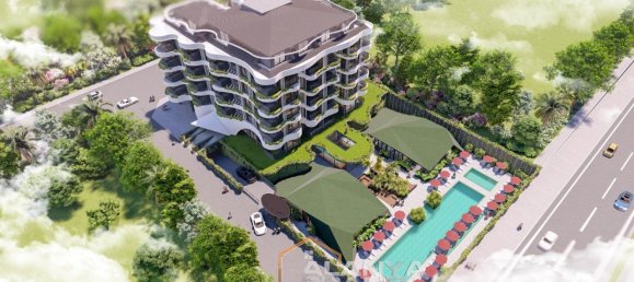 Квартира 1+1 в Аланья, Турция № 4516 4