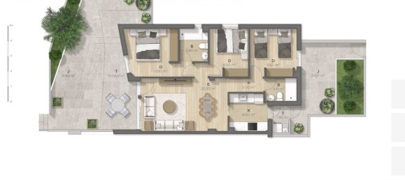 3 bedrooms Bungalow in Puerto de Mazarron, Spain No. 6887 10