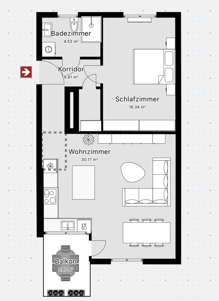 Apartamento de 2 habitaciónes en Kramsach, Austria No. 205163