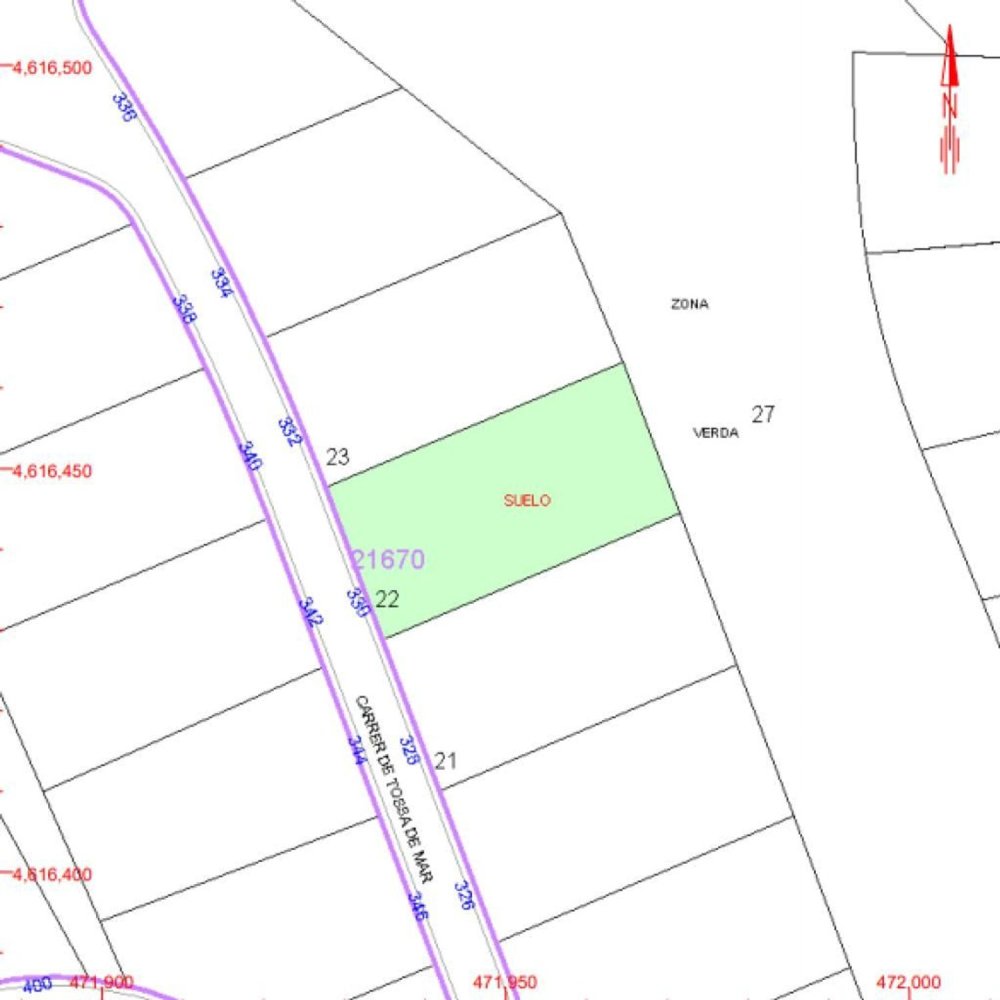  قطعة أرض في Barcelona, Spain رقم 200513