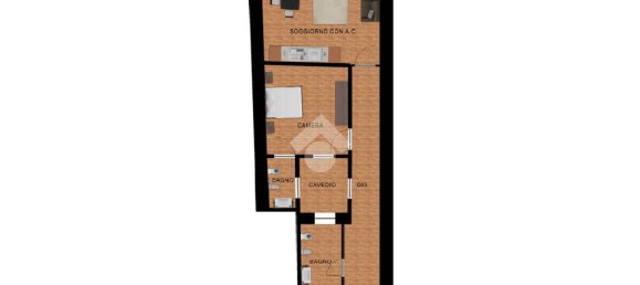 2-Zimmer Wohnung in Cagliari, Italy, Nr. 111186 10