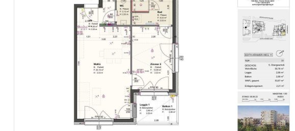 2غرفة شقة في Vienna, Austria رقم 129559 6