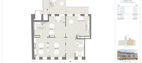 Bureau à Wieden, Austria 169m² No. 84517 16