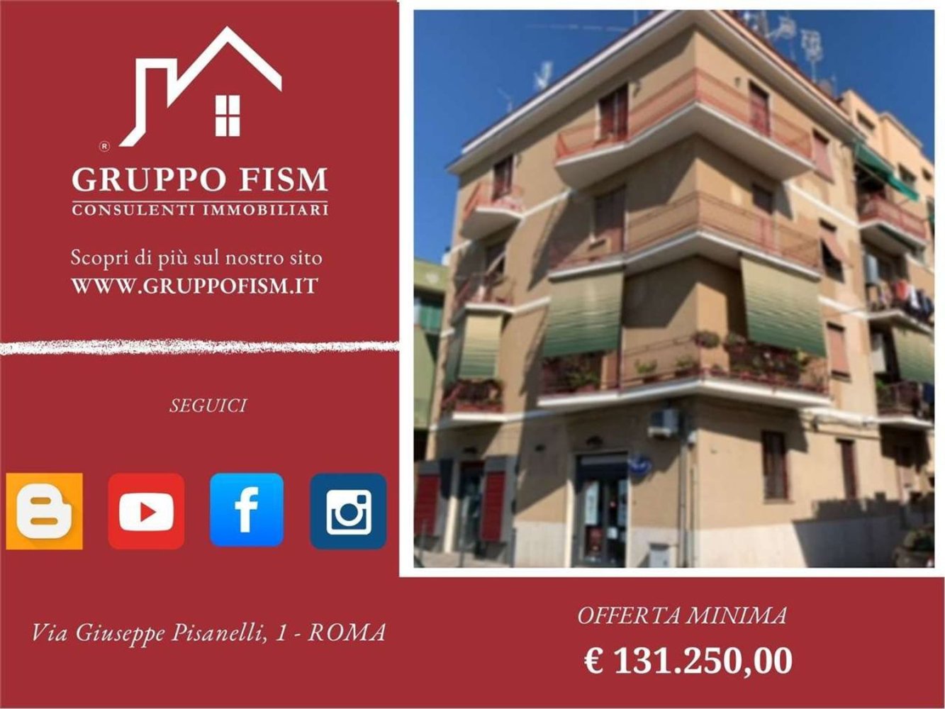 6 rooms Apartment in Civitavecchia, Italy No. 11895