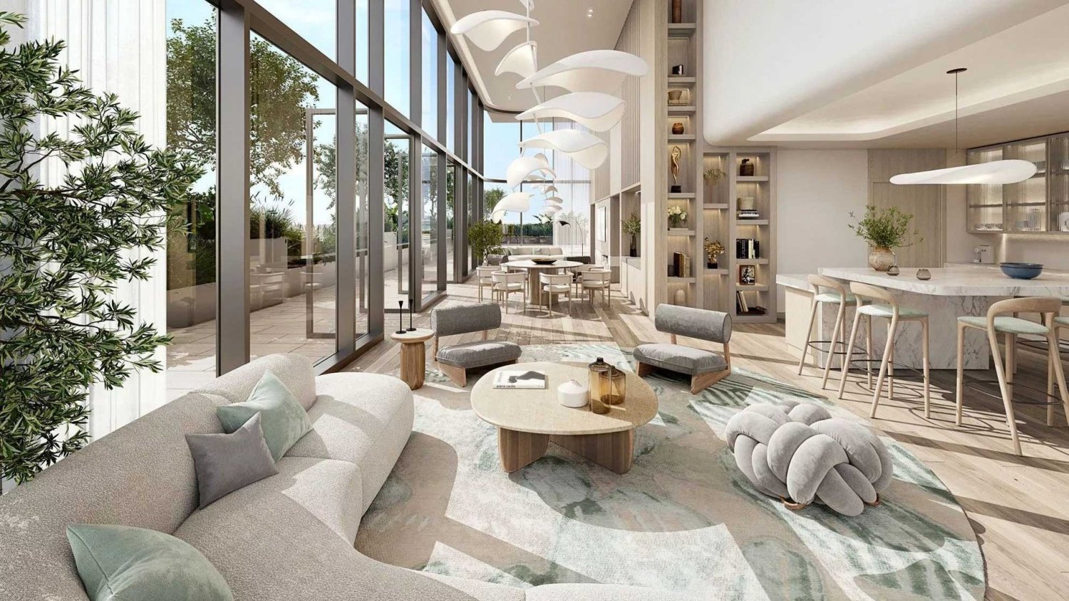 2 Schlafzimmer Wohnung in ONE RIVER POINT, Business Bay, UAE, Nr. 61544