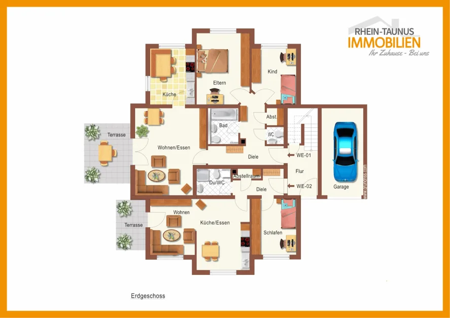 Apartamento de 2 habitaciónes en Westerwaldkreis, Germany No. 259928