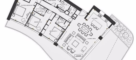 3 Schlafzimmer Wohnung in Limassol, Cyprus, Nr. 9572 8