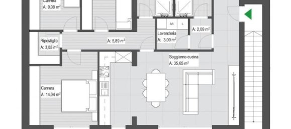 Дом с 4 комнатами в Портогруаро, Италия № 165230 11
