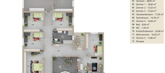 Casa de 5 divisões em Herzogenburg, Austria N.º 254396 13