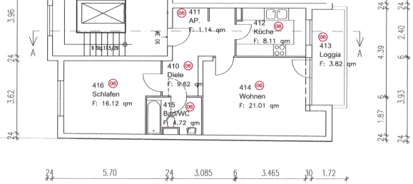 1 غرف نوم شقة في Kreuzberg, Germany رقم 230627 16