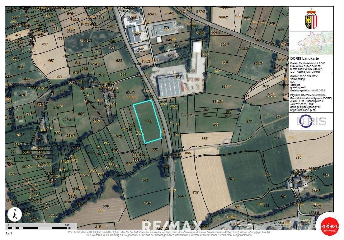  Land in Taufkirchen an der Trattnach, Austria No. 230752