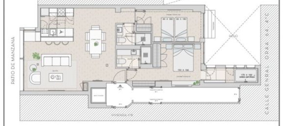 Apartamento T2 em Madrid, Spain N.º 102004 10