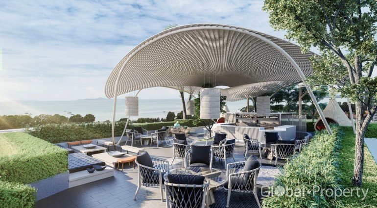 Apartamento com 2 quartos em condomínio em Pattaya, Thailand N.º 4184