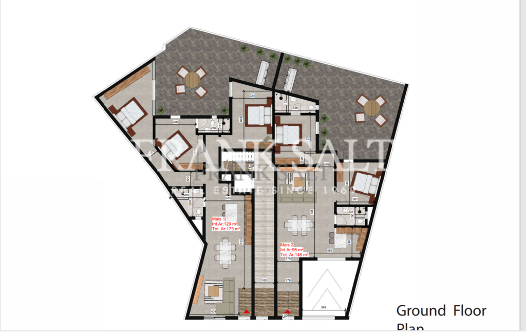 2 غرف نوم طابقين في Birzebbuga, Malta رقم 2851