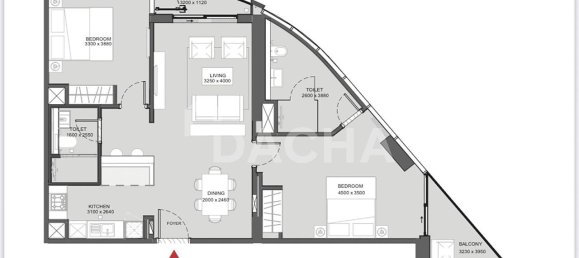 Квартира с 2 спальнями в Дубай, ОАЭ № 27667 11