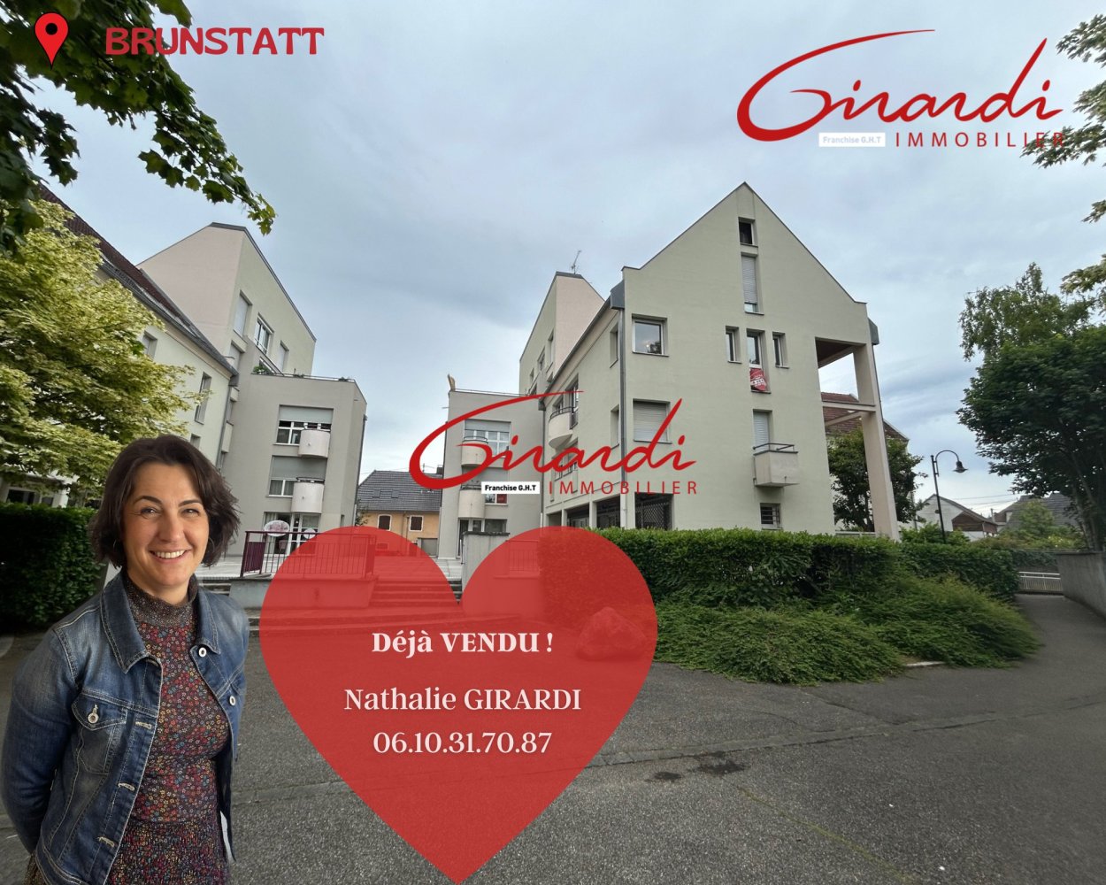 2 Schlafzimmer Wohnung in Brunstatt-Didenheim, France, Nr. 270303