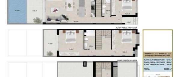 3 bedrooms Townhouse in San Javier, Spain No. 285870 6