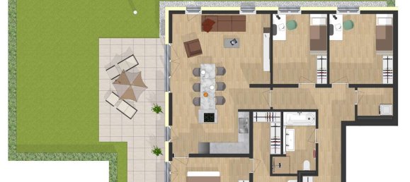 Apartamento de 3 dormitorios en Leipzig, Germany No. 14856 6