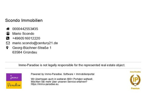 4-Zimmer Wohnung in Main-Kinzig, Germany, Nr. 172594