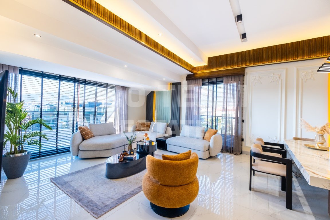 4 rooms Penthouse in Oba, Turkey No. 27039