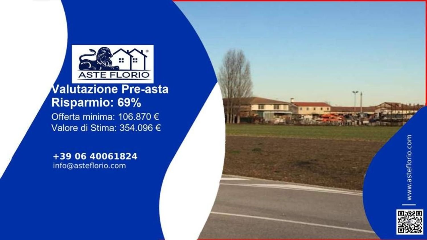 Terreno em Casalserugo, Italy 10784 m² N.º 257912