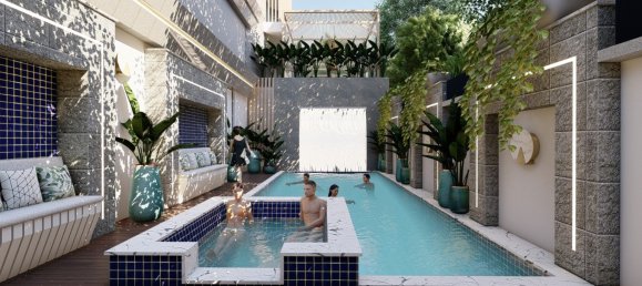 Квартира 1+1 в Аланья, Турция № 21714 16