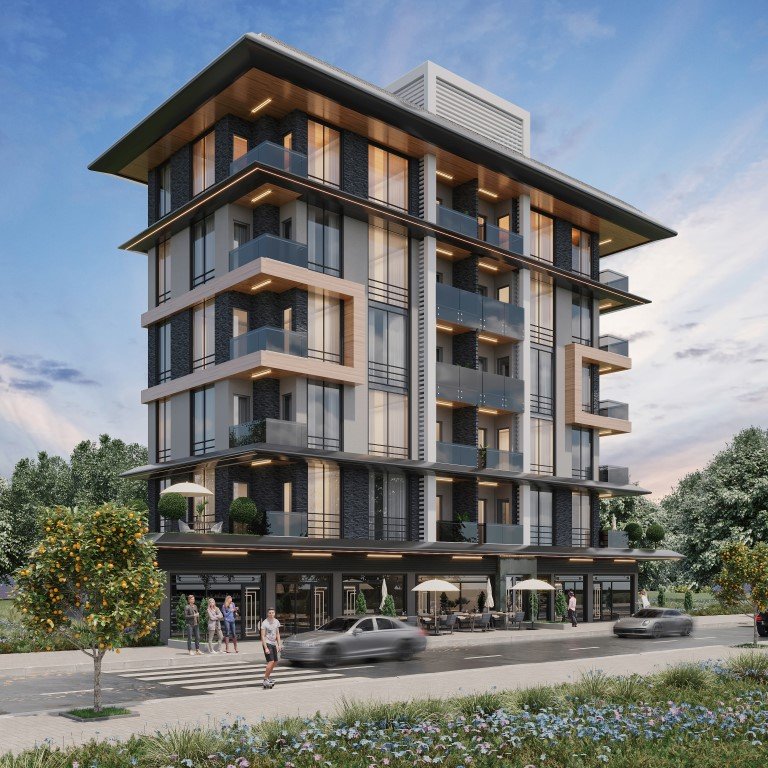 Квартира 1+1 в Аланья, Турция № 21714