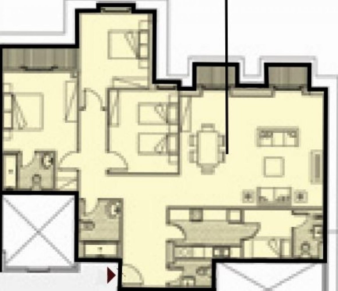 3 bedrooms Condo in El Alamein, Egypt No. 973