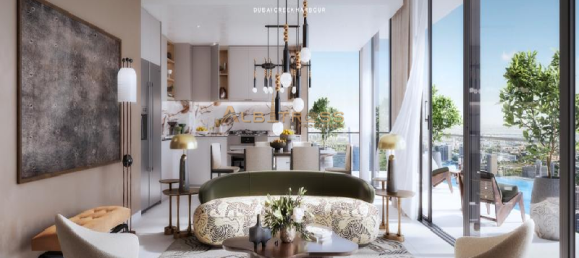 1 chambre Appartement à CREEK WATERS 2 APARTMENTS, Dubai Creek Harbour (The Lagoons), UAE No. 60485 6