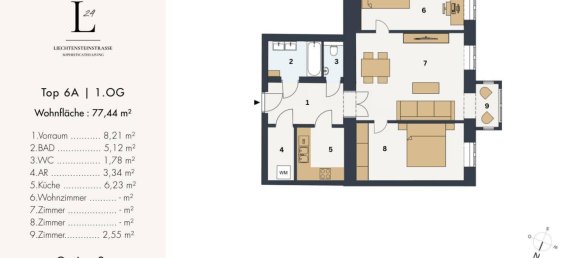 3-Zimmer Penthouse in Alsergrund, Austria, Nr. 185086 13