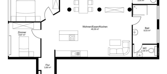 3 rooms Apartment in Gmunden, Austria No. 147575 12