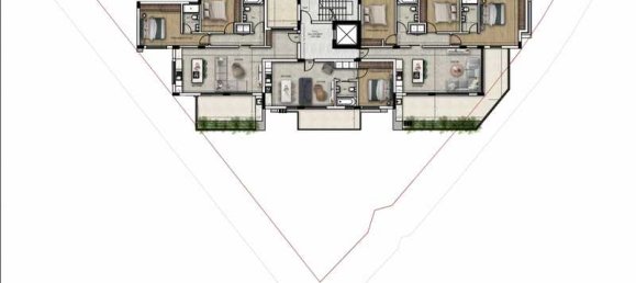 3 غرف نوم شقة في Agios Athanasios, Cyprus رقم 11897 2