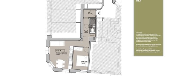 Apartamento de 2 divisões em Favoriten, Austria N.º 91814 18