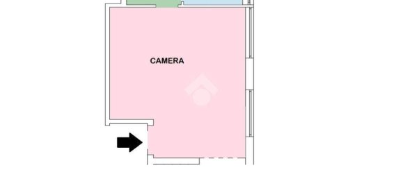 Квартира с 1 спальней в Рим, Италия № 120413 3