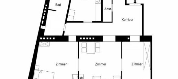 4غرفة شقة في Mariahilf, Austria رقم 17578 10
