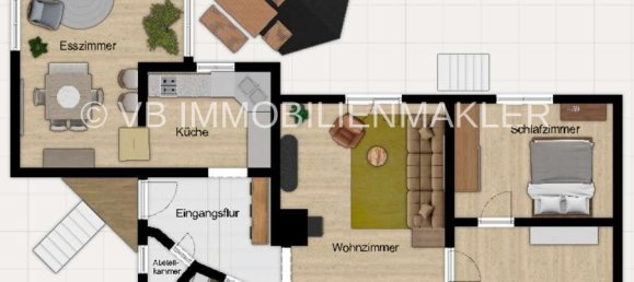 Bungalow de 2 dormitorios en Brandenburg, Germany No. 112740 6