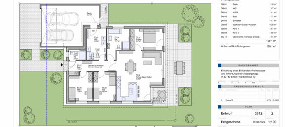 Бунгало с 4 комнатами в Херфорд, Германия № 359043 3