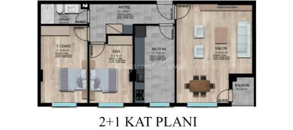 2 bedrooms Apartment in Istanbul, Turkey No. 28764 6