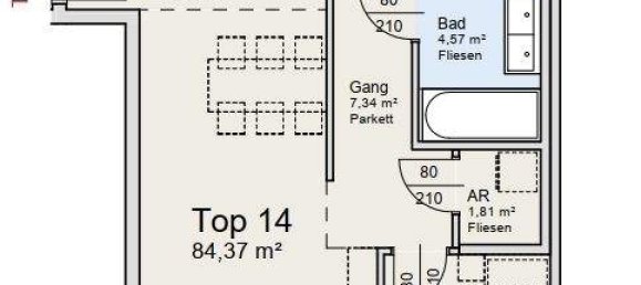 3 rooms Apartment in Penzing, Austria No. 154398 14